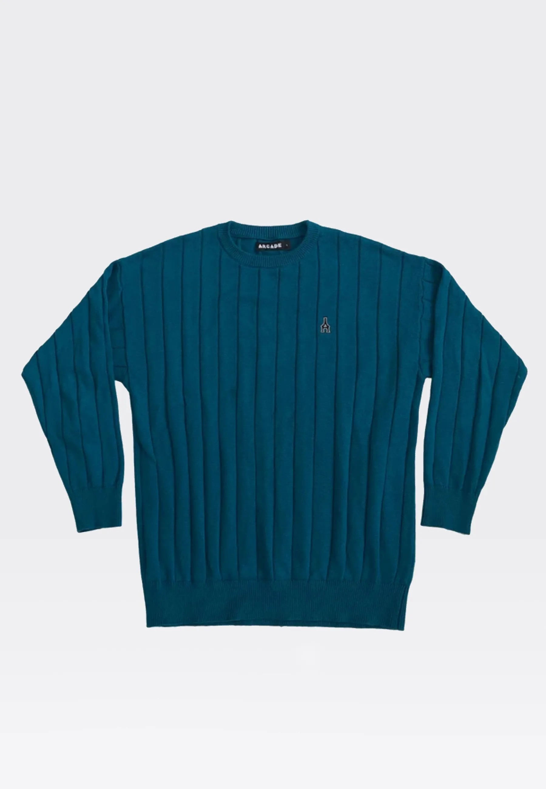 A Knit Jumper - teal