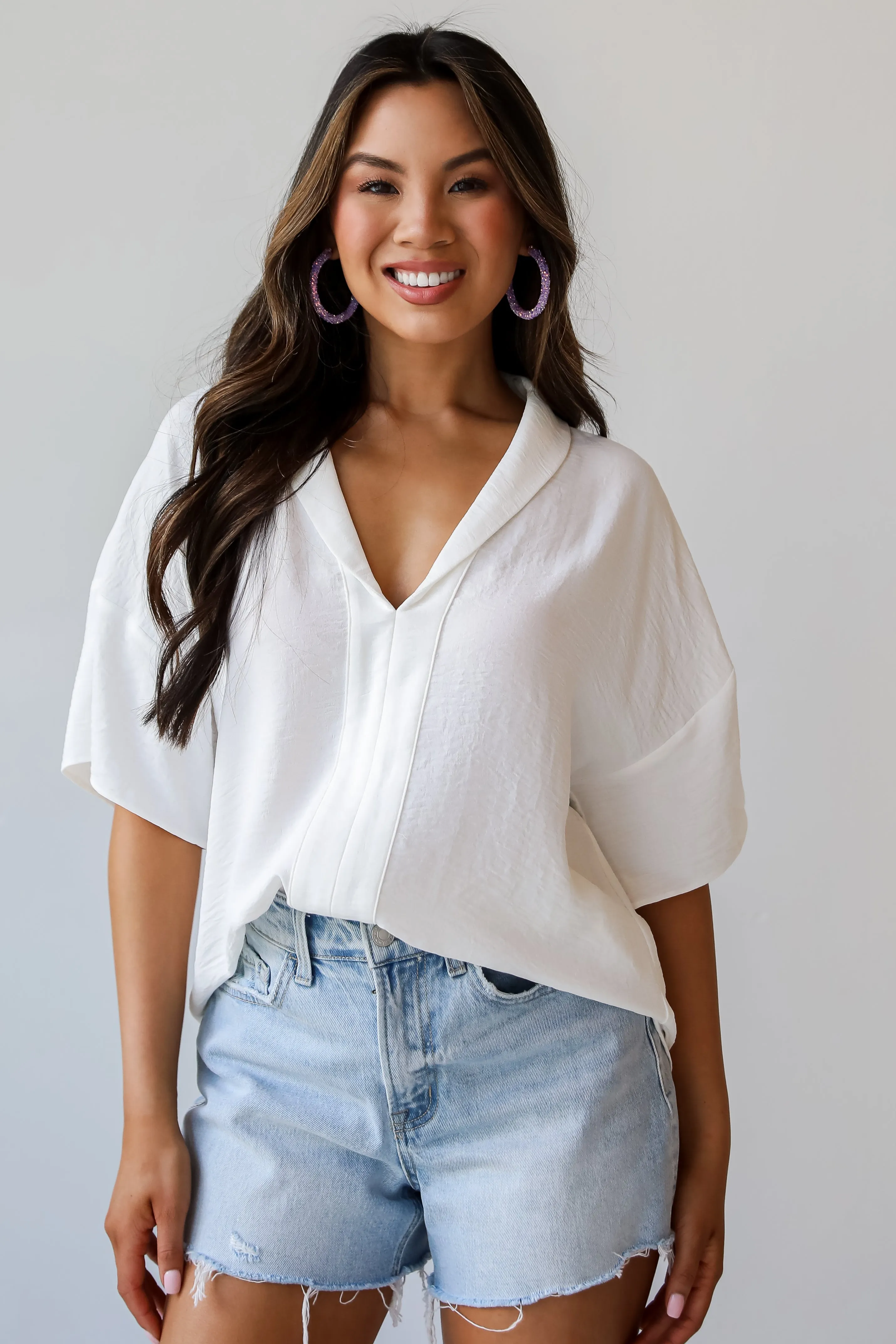 All About You Oversized Blouse