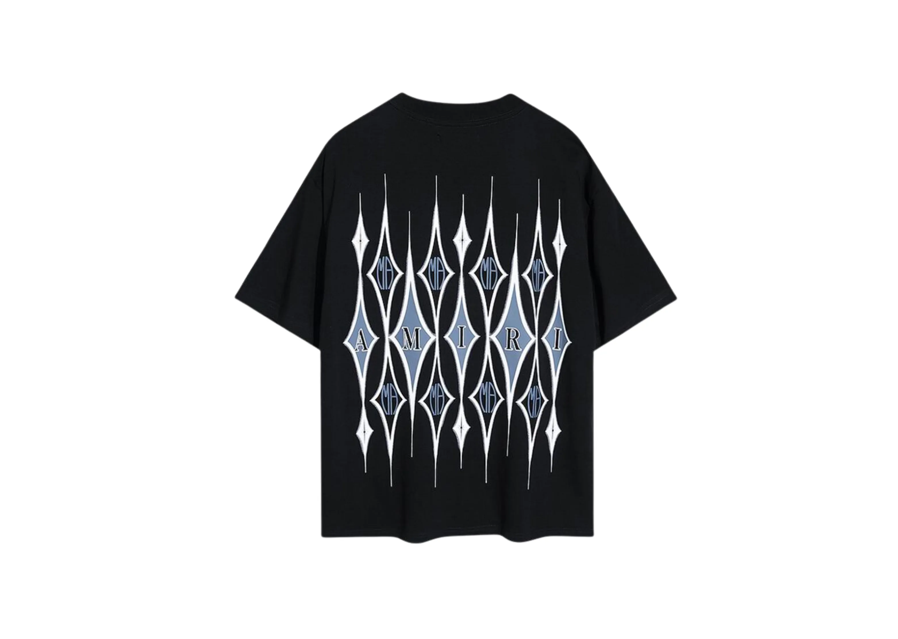 Amiri - Printed Design Logo Black T-Shirt