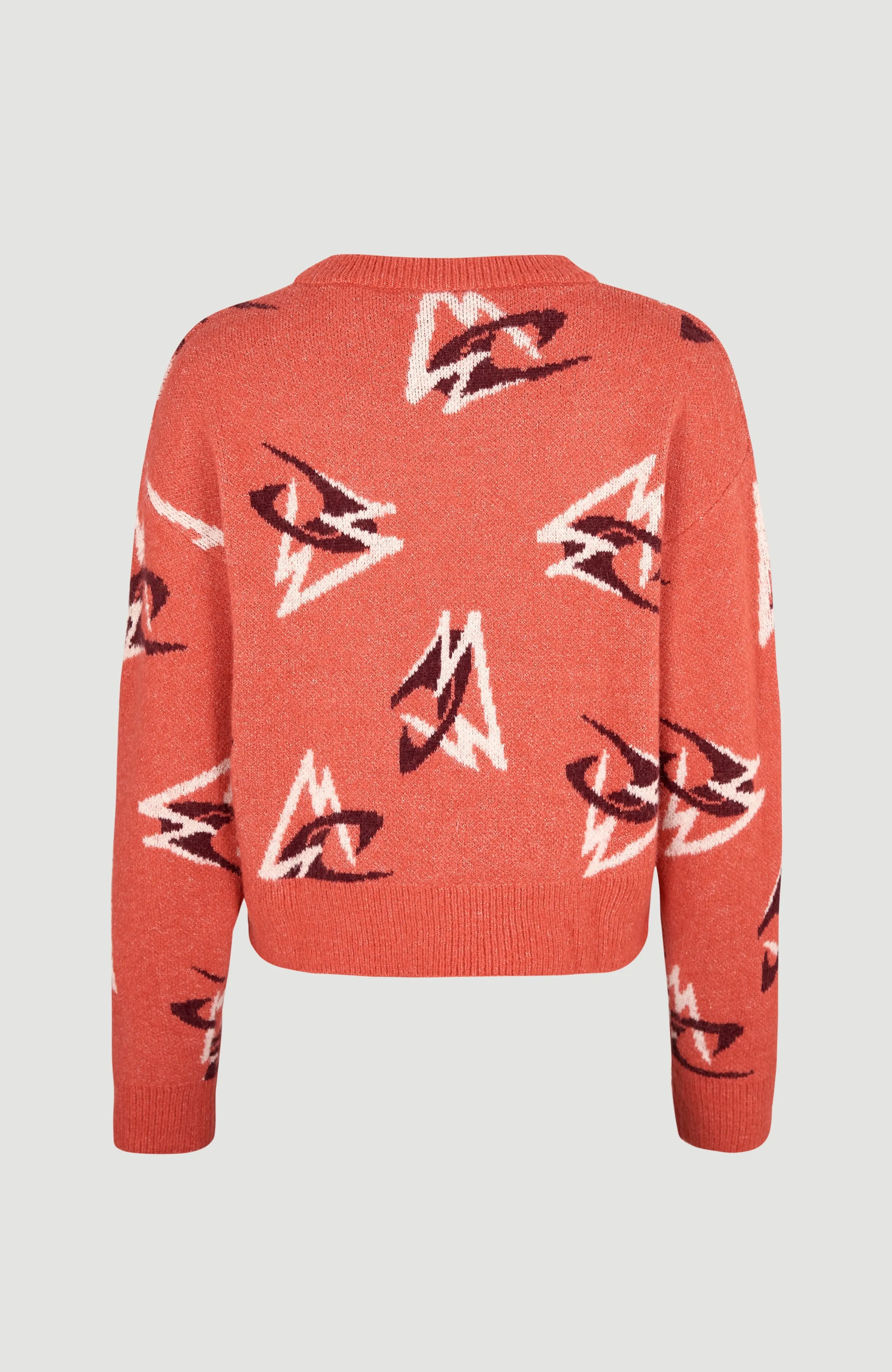 Anchorage Knit Pullover | Red Knit Mountains