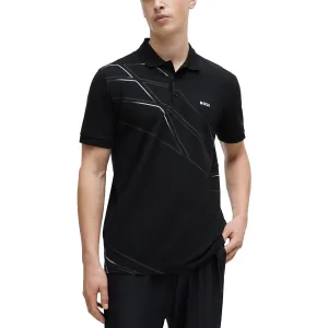 BOSS Paddy 3 Golf Shirt - Black