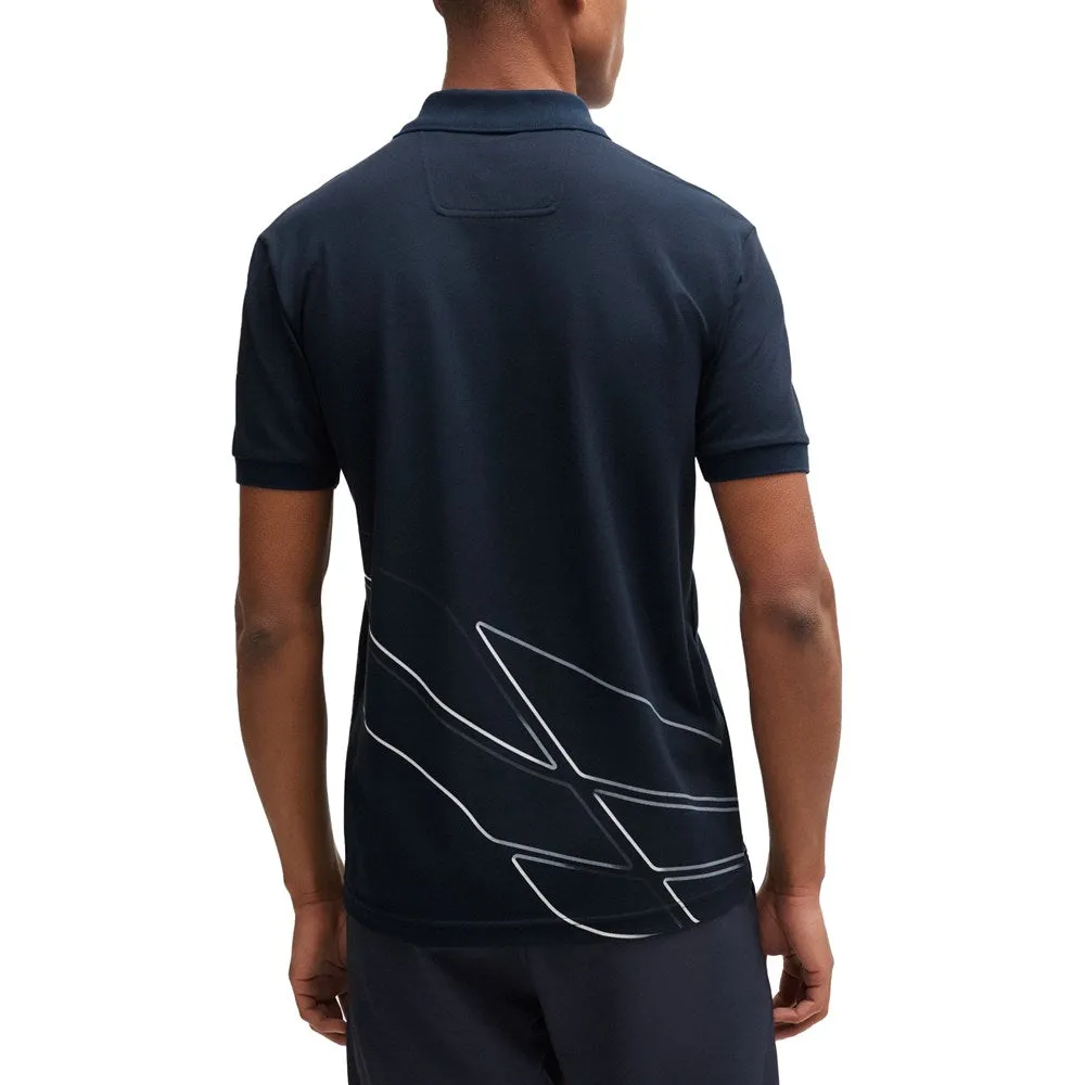 BOSS Paddy 3 Golf Shirt - Dark Blue