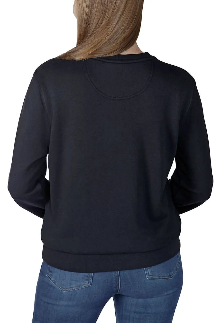 Carhartt&#x20;Sweater&#x20;Crewneck&#x20;French&#x20;Terry&#x20;Women&#x20;106179&#x20;-&#x20;Black