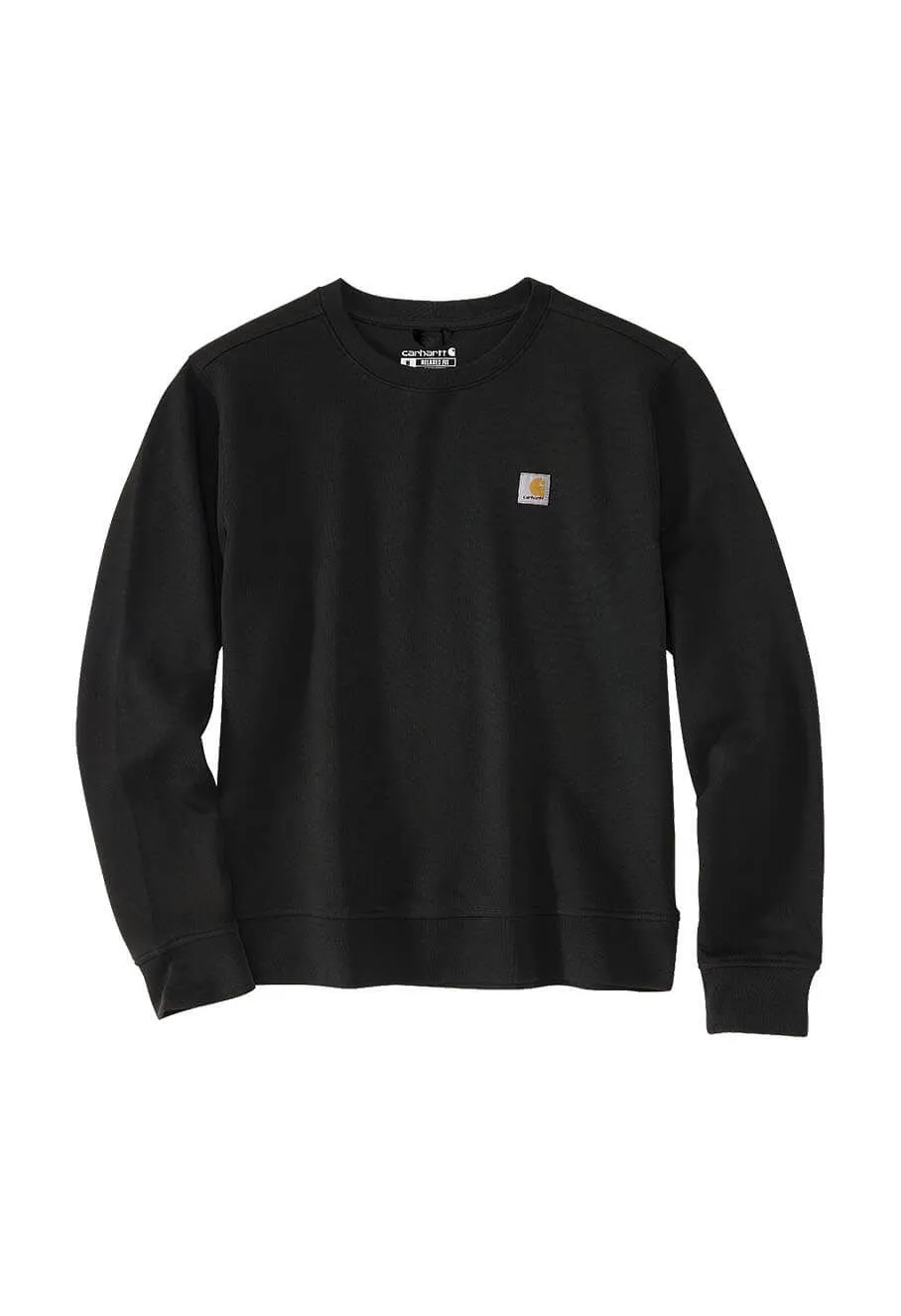 Carhartt&#x20;Sweater&#x20;Crewneck&#x20;French&#x20;Terry&#x20;Women&#x20;106179&#x20;-&#x20;Black