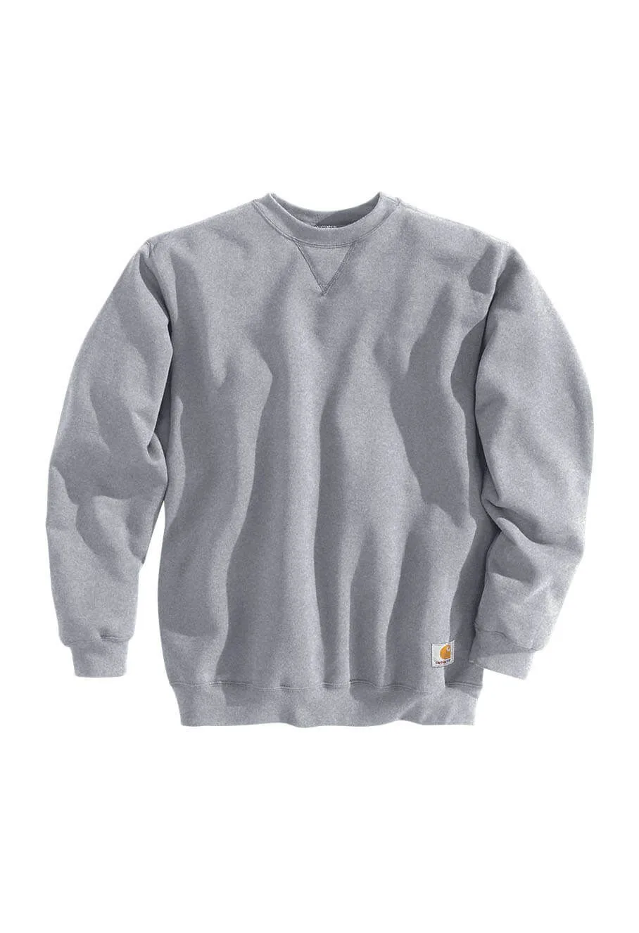 Carhartt&#x20;Work&#x20;Sweater&#x20;Crewneck&#x20;Midweight&#x20;K124&#x20;-&#x20;Light&#x20;Grey