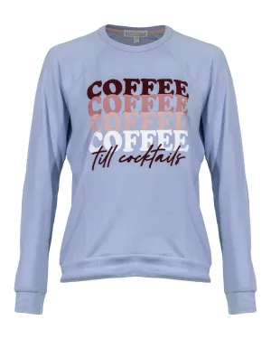 Coffee Till Cocktails PJ Top