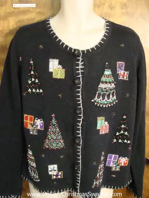 Crafty Trees Ugly Christmas Sweater