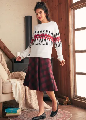 Darling of the Decades Boatneck Pullover