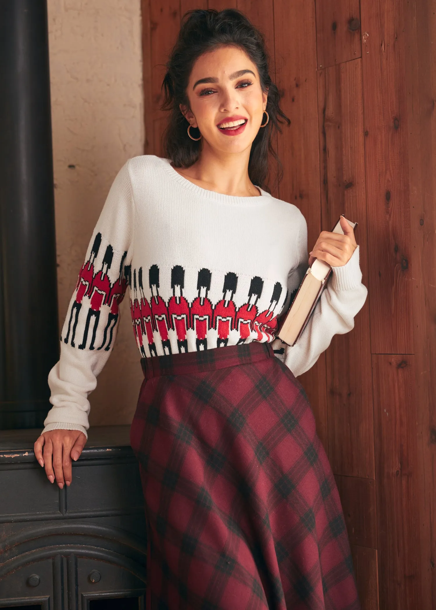 Darling of the Decades Boatneck Pullover