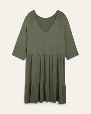 Diana Babydoll Dress | Olive Green