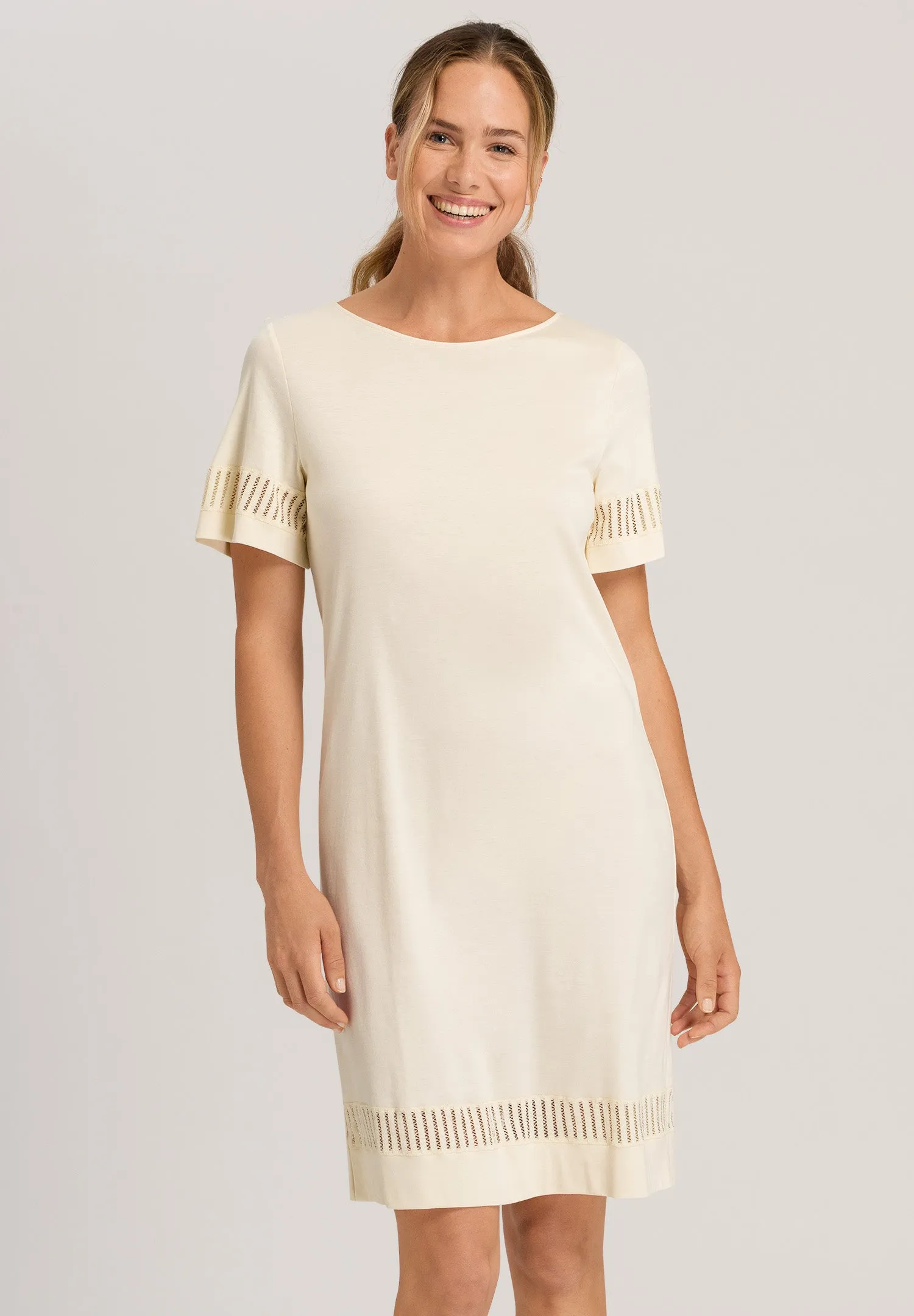 Gaia Lace Insert Nightgown | Citrus Sorbet 76536-2200