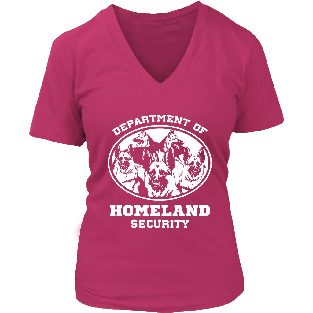 German Shepherd Department of Homeland Security Shirt