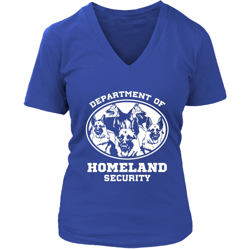 German Shepherd Department of Homeland Security Shirt