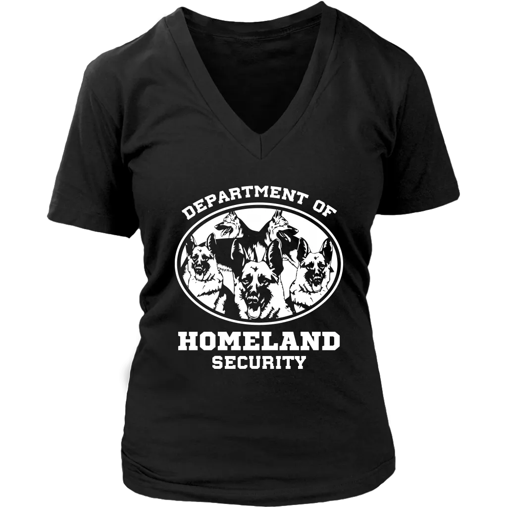 German Shepherd Department of Homeland Security Shirt