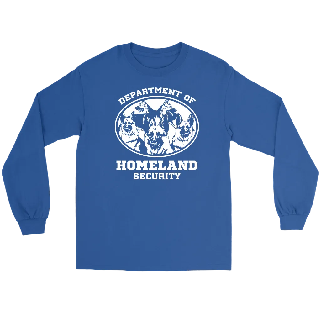 German Shepherd Department of Homeland Security Shirt