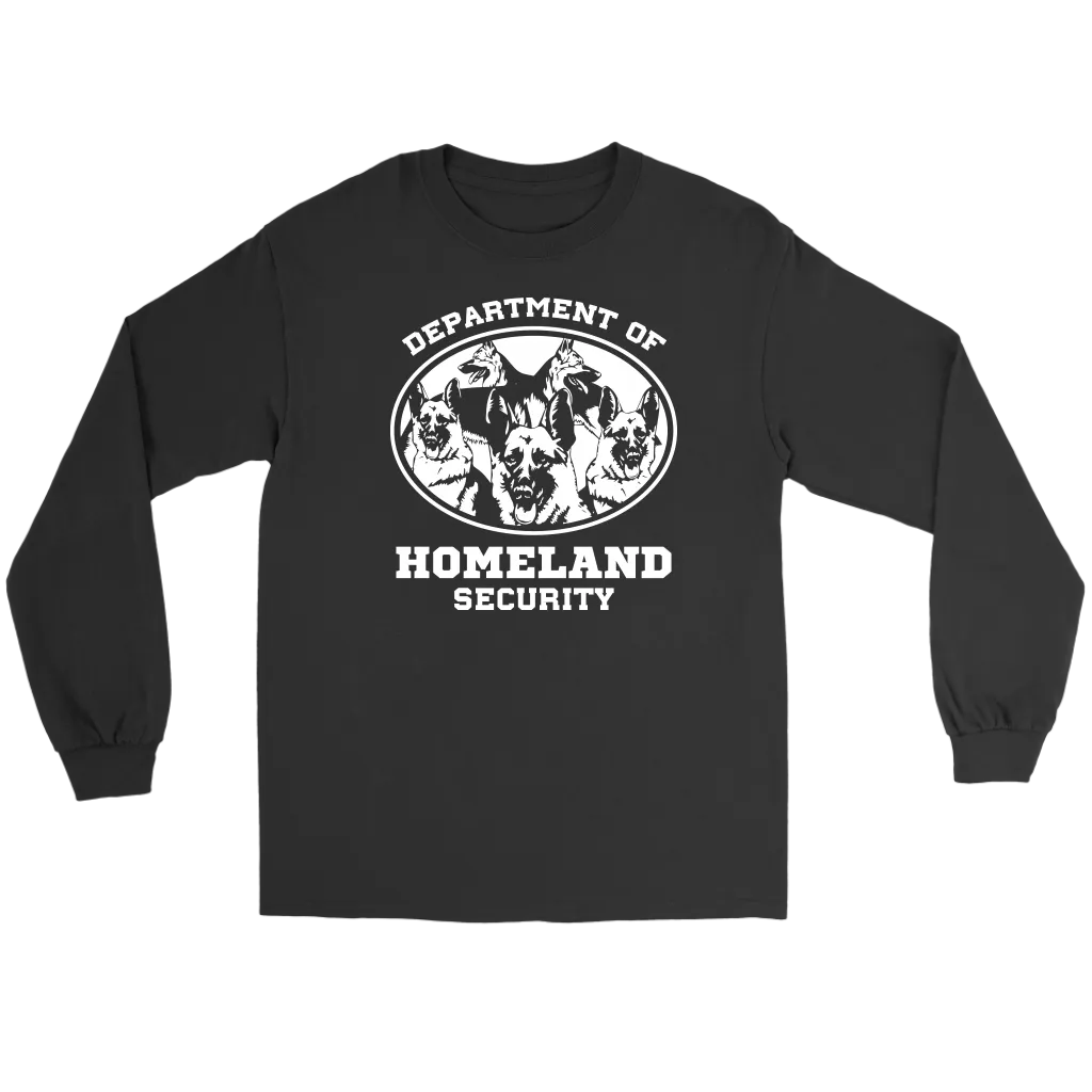 German Shepherd Department of Homeland Security Shirt