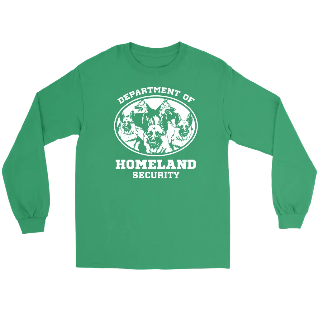 German Shepherd Department of Homeland Security Shirt