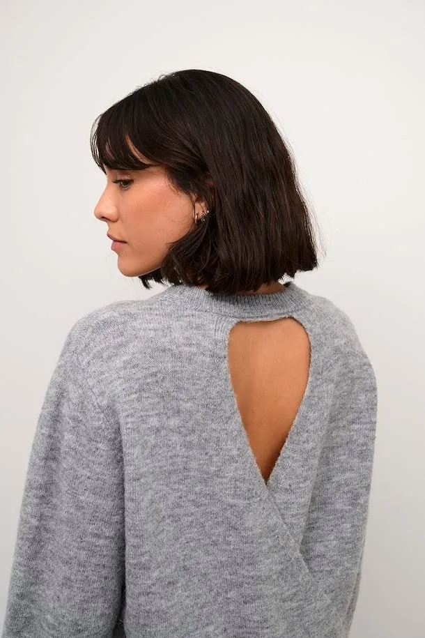 KAMALENE Open back pullover