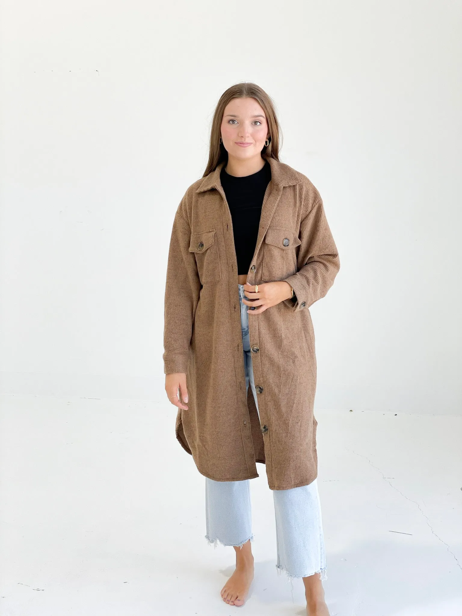 Long Way Home Cardi - Mocha