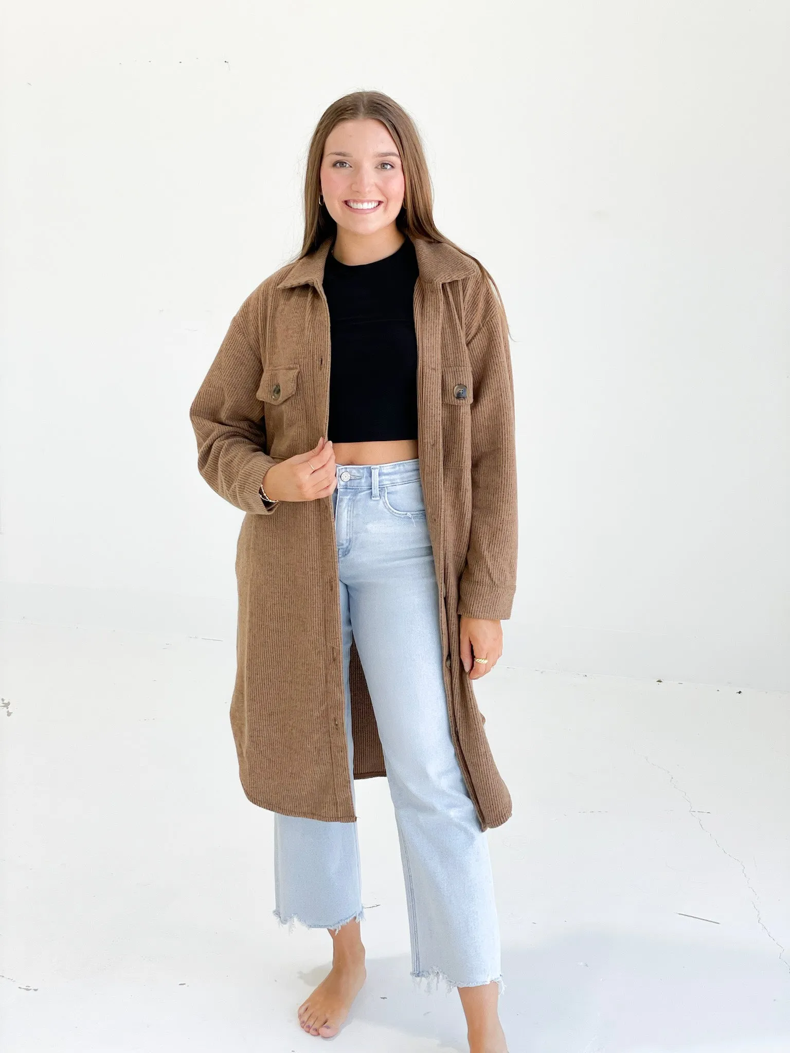 Long Way Home Cardi - Mocha