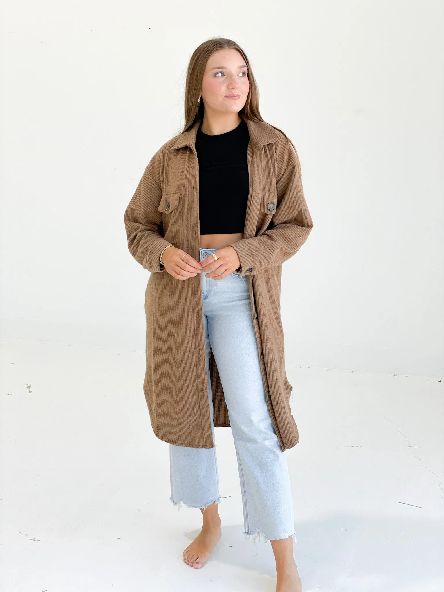 Long Way Home Cardi - Mocha