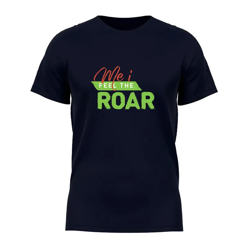 Me I Feel The Roar Navy Blue T-shirt