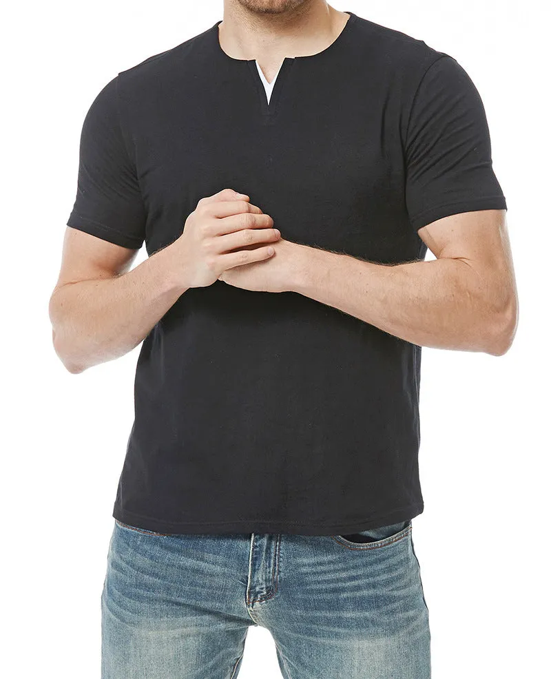 Men Crewneck Short Sleeves T-Shirt