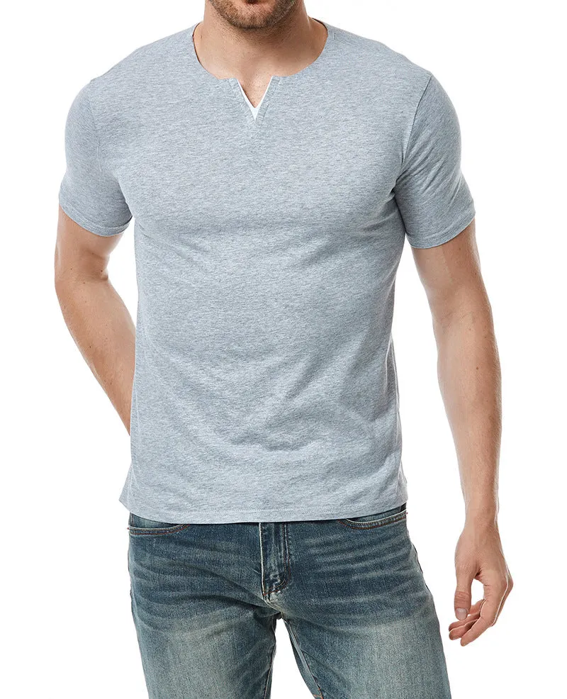 Men Crewneck Short Sleeves T-Shirt