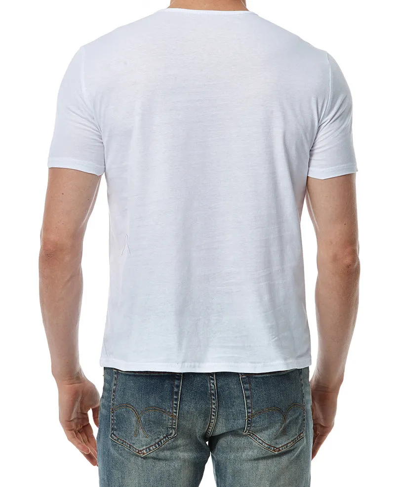 Men Crewneck Short Sleeves T-Shirt