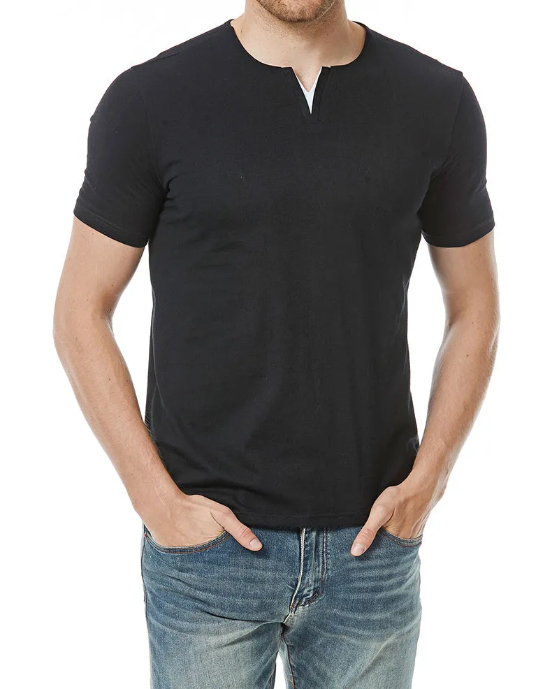 Men Crewneck Short Sleeves T-Shirt