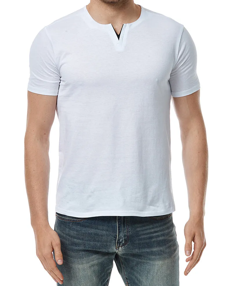 Men Crewneck Short Sleeves T-Shirt