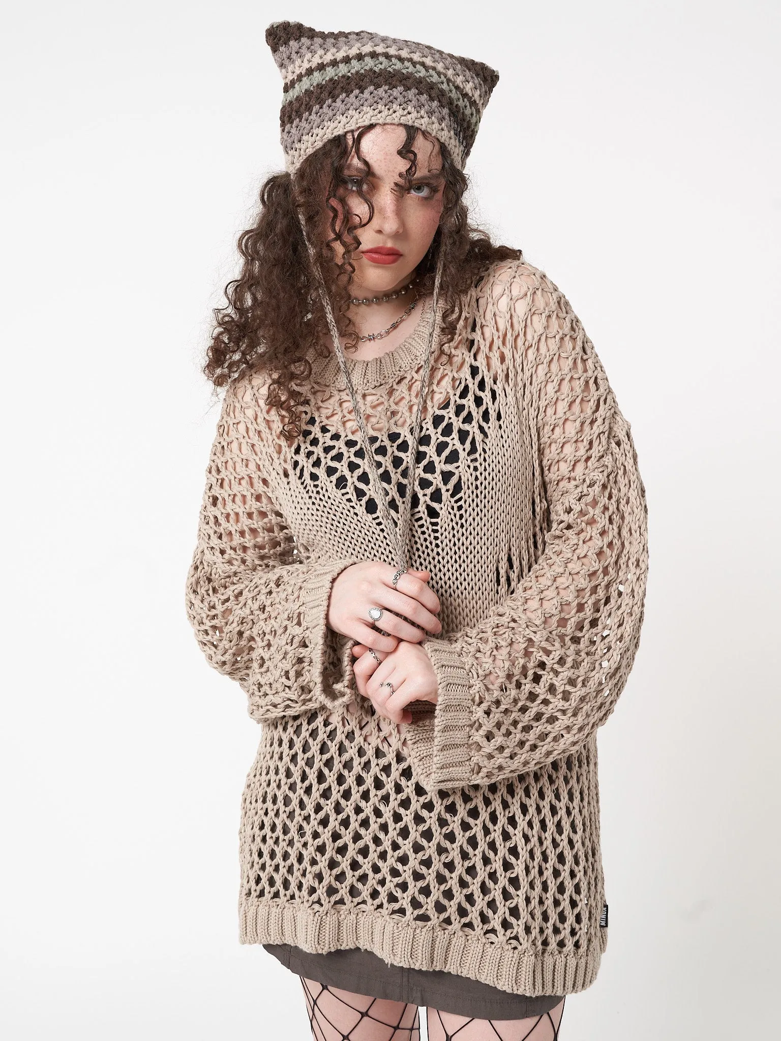 Metamorphosis Open Knit Jumper