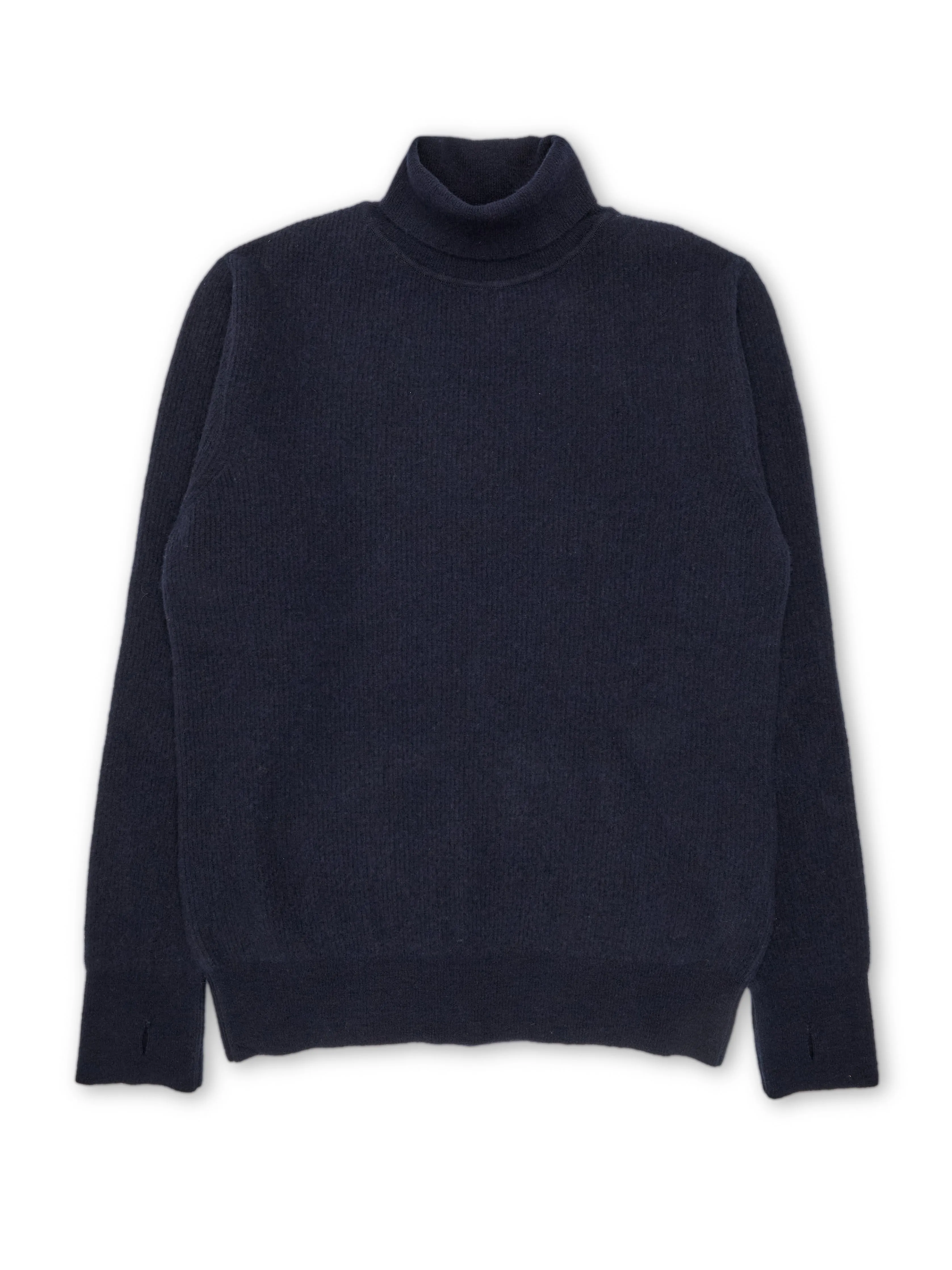 Oliver Spencer Talbot Roll Neck Jumper Hartwell Navy