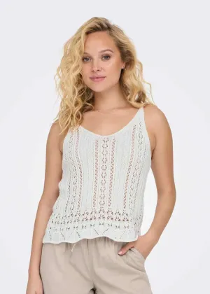 ONLY Lyzet Crochet Vest Top