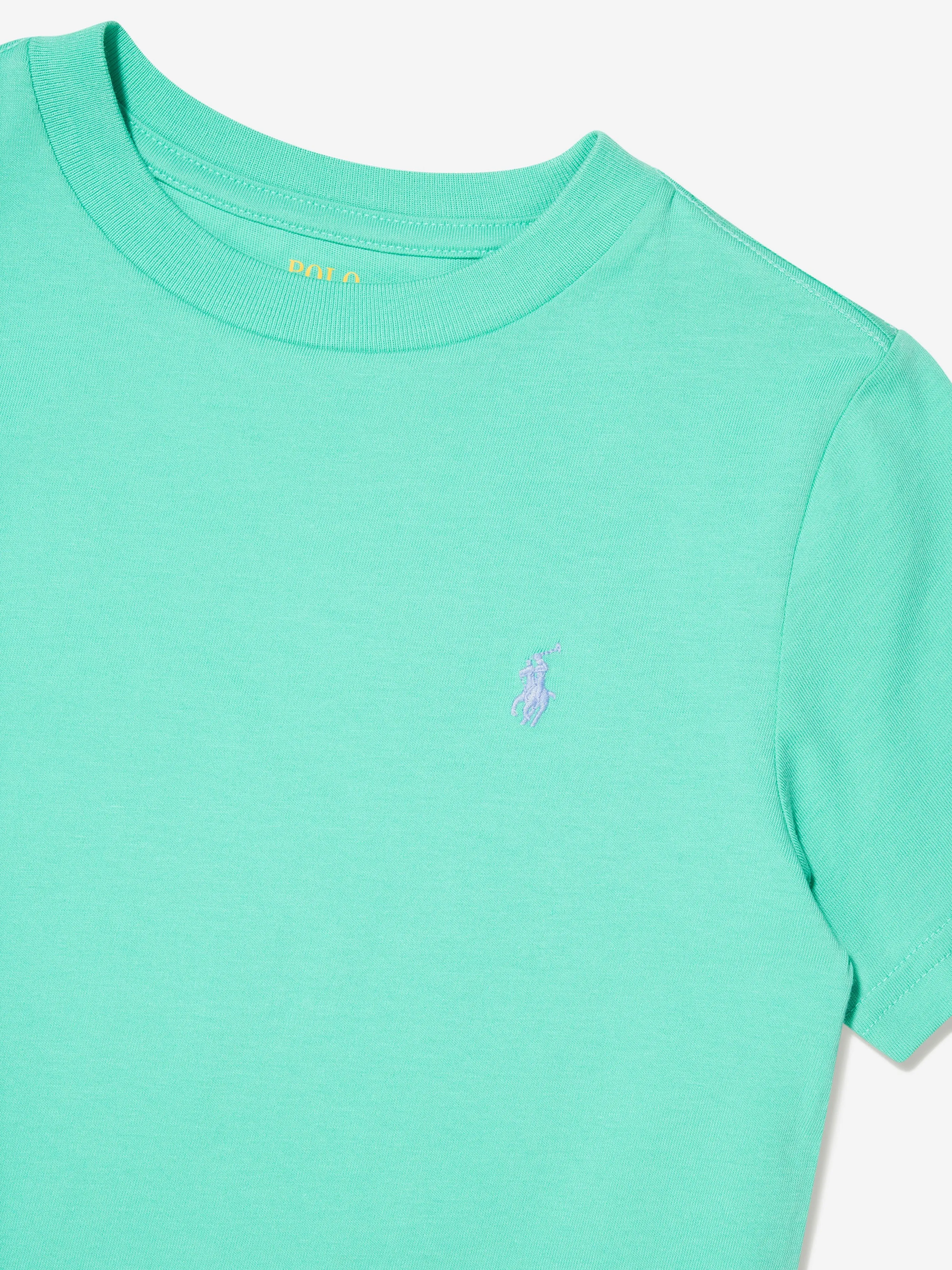 Ralph Lauren Boys Logo T-Shirt in Green