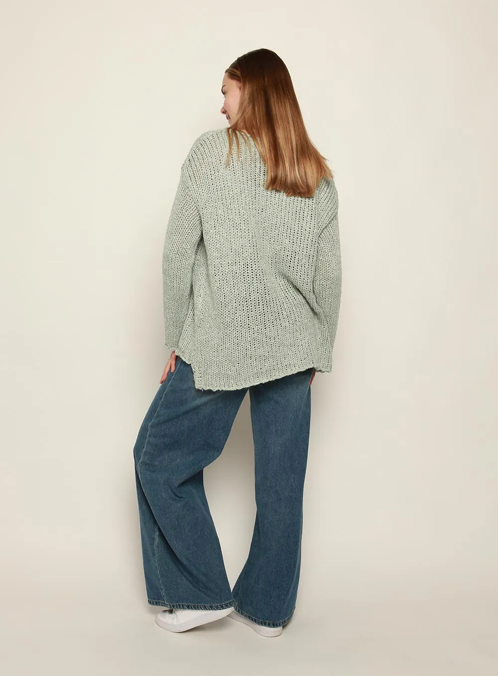 Ramona Knit Jumper-MINT