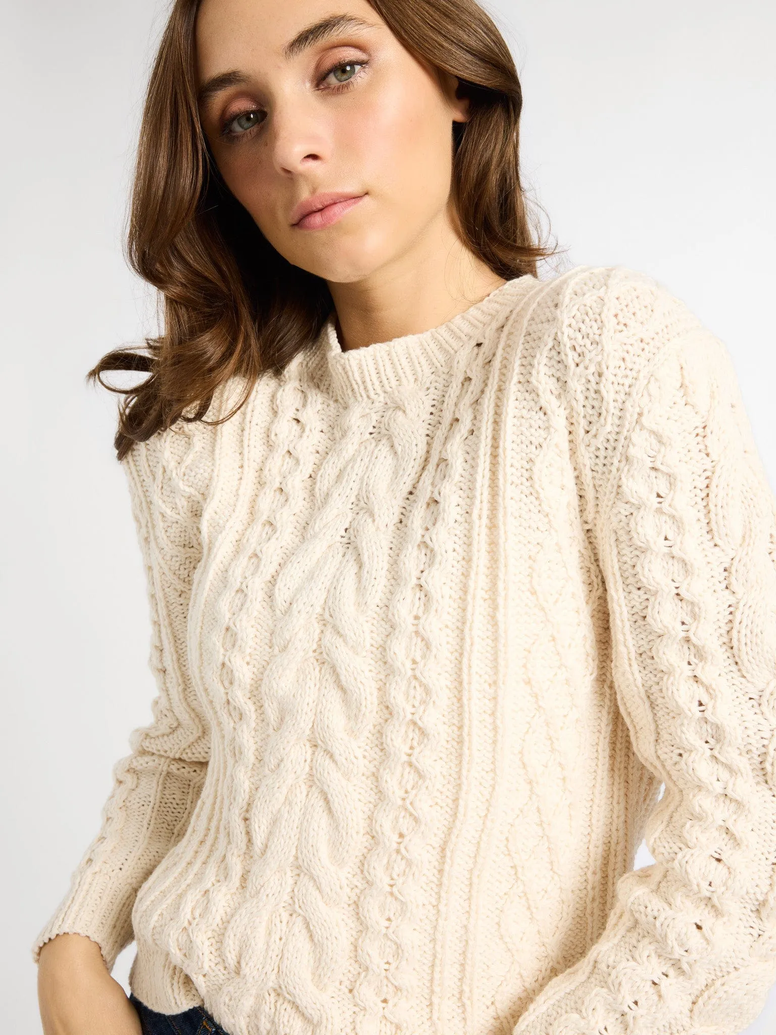 Rory Pullover in Ivory