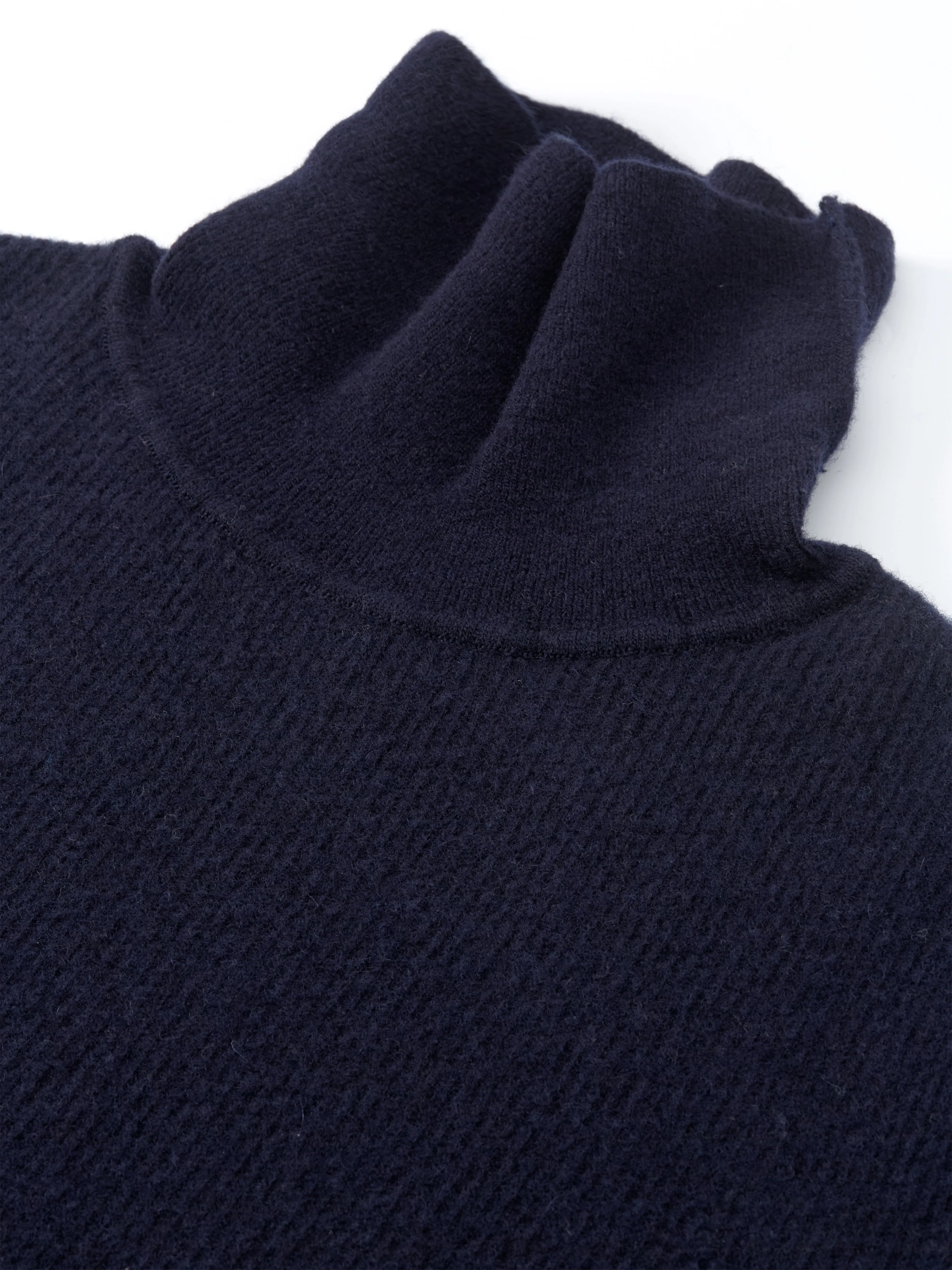 Talbot Roll Neck Jumper Hartwell Navy