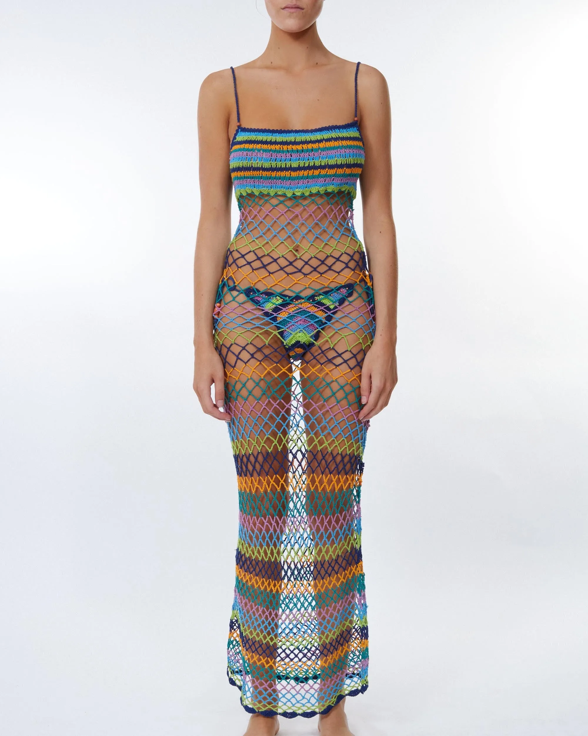 The Crochet Maxi Dress - Pavillion