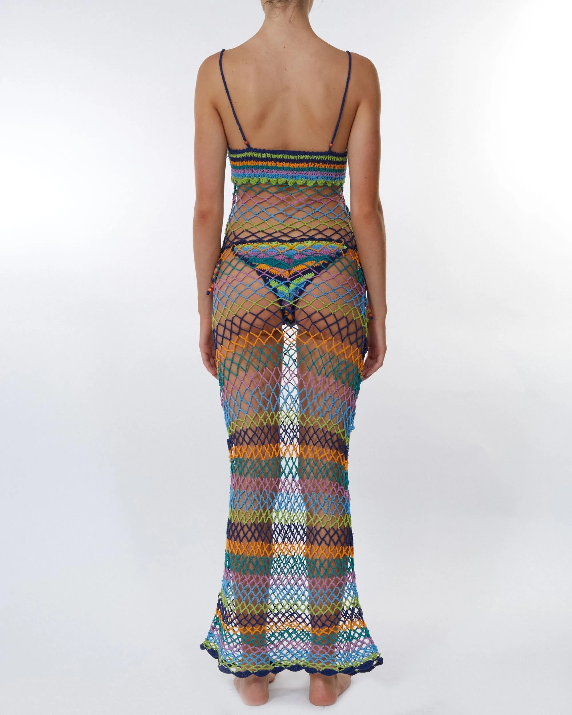 The Crochet Maxi Dress - Pavillion