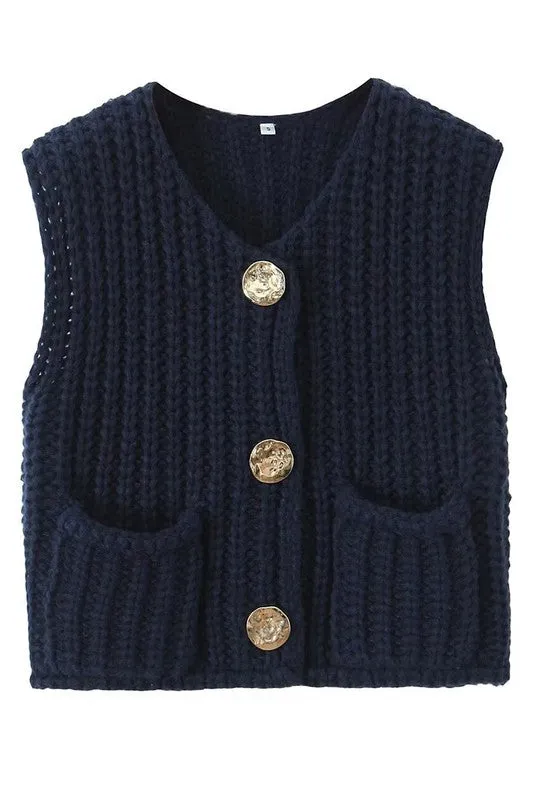 The Madison Knit Sweater Vest