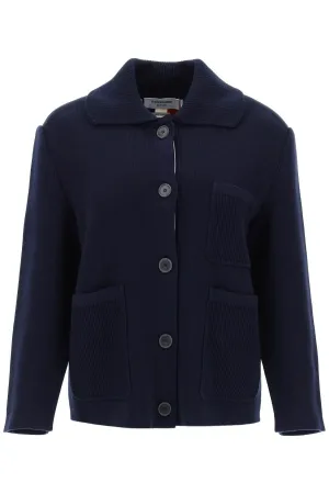 Thom Browne cotton-cashmere knit jacket