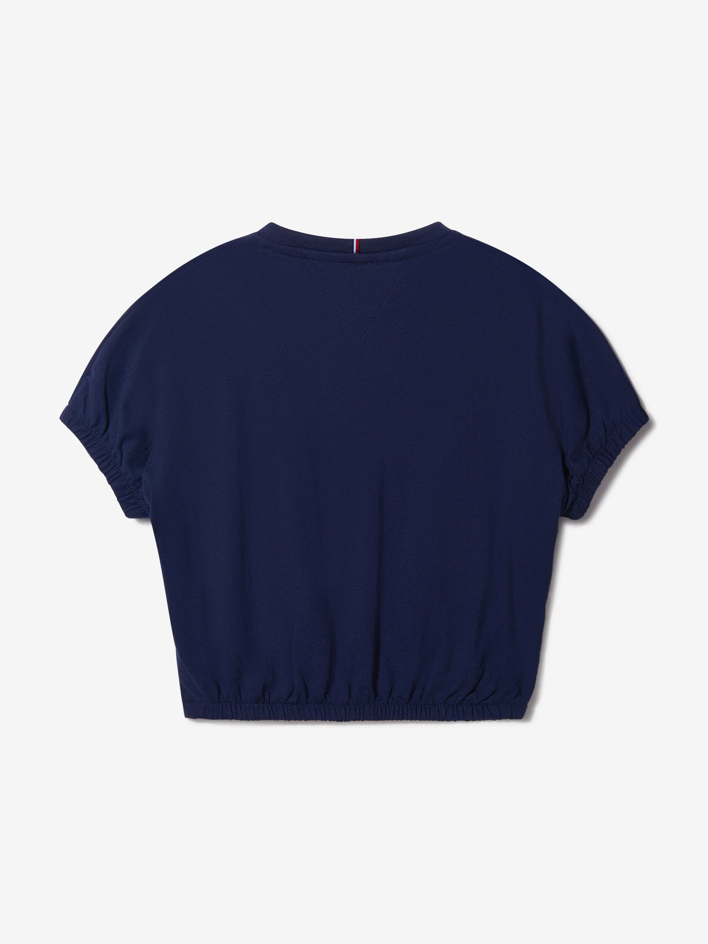 Tommy Hilfiger Girls Organic Cotton Logo T-Shirt