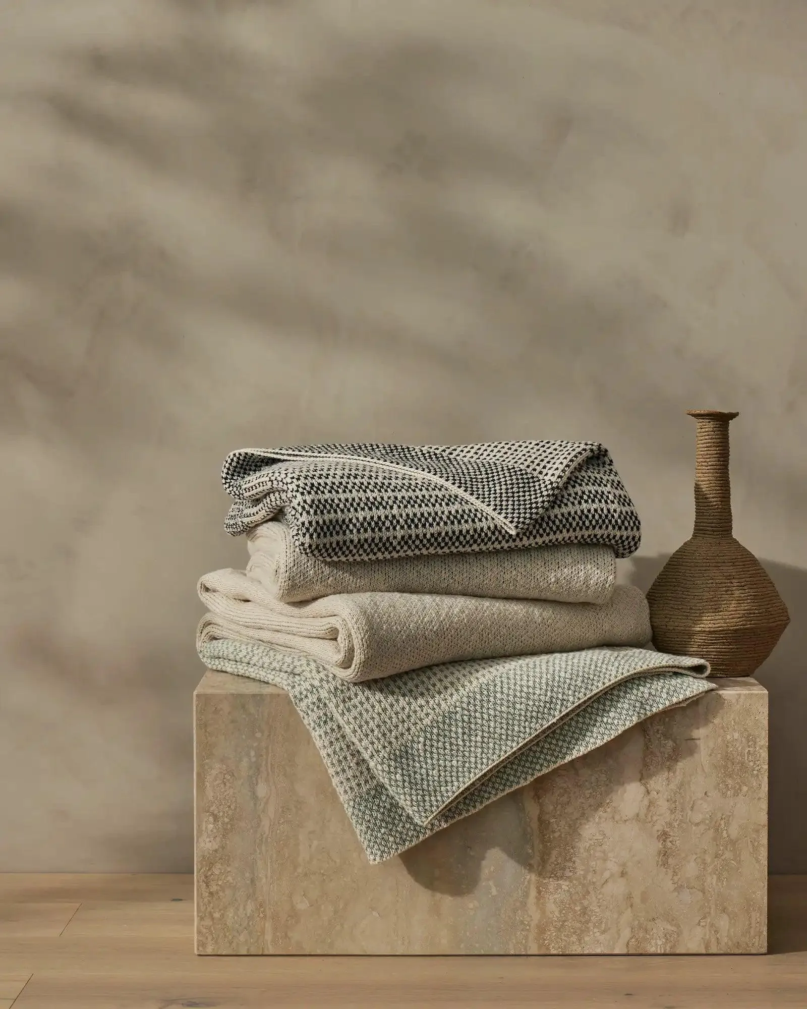 Weave Sonoma Throw - Khaki