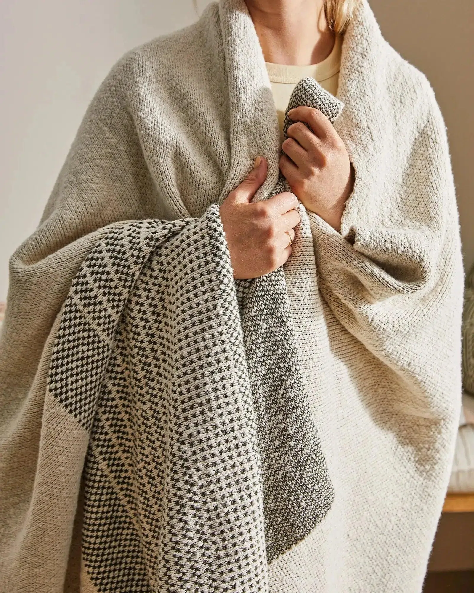 Weave Sonoma Throw - Khaki