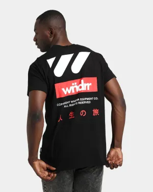 WNDRR Tetsu Custom Fit T-Shirt Black