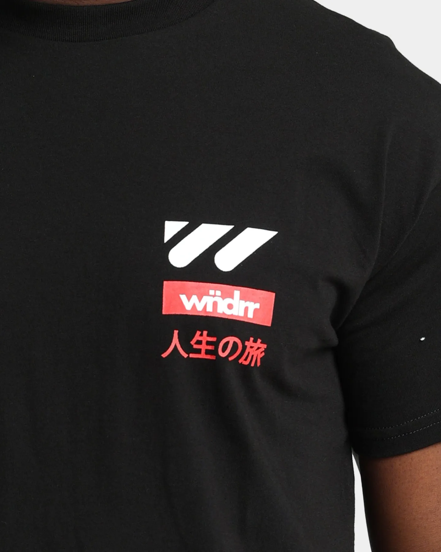 WNDRR Tetsu Custom Fit T-Shirt Black