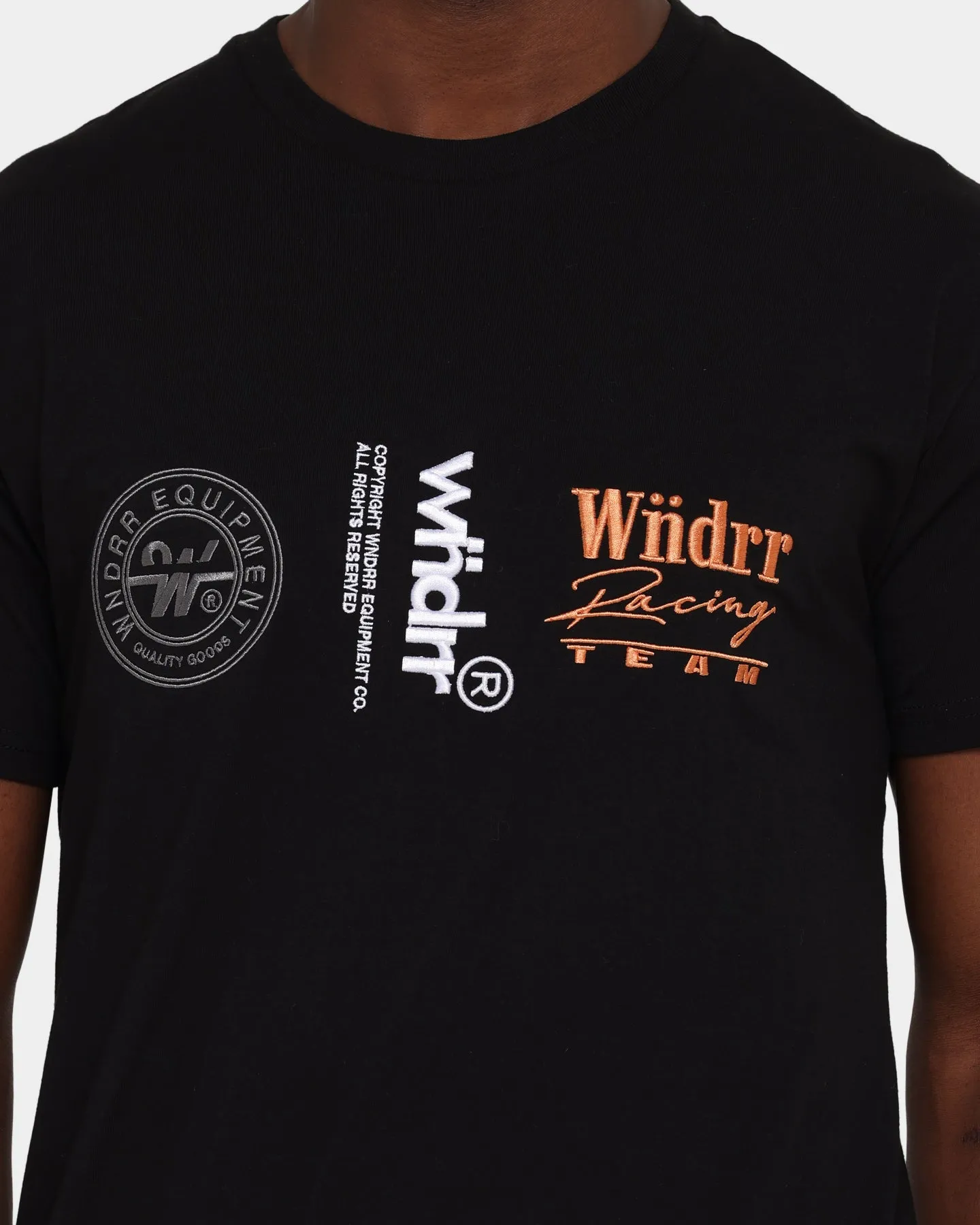 WNDRR Traction Custom Fit T-Shirt Black