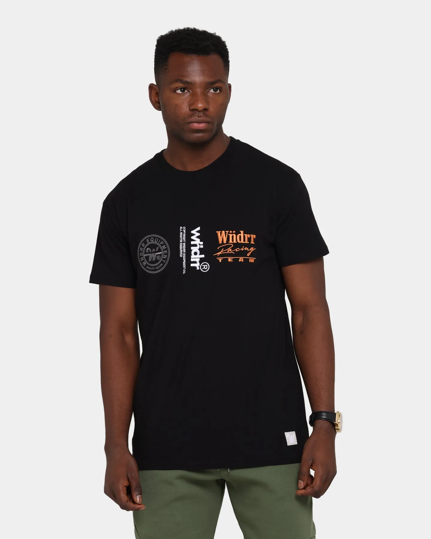 WNDRR Traction Custom Fit T-Shirt Black