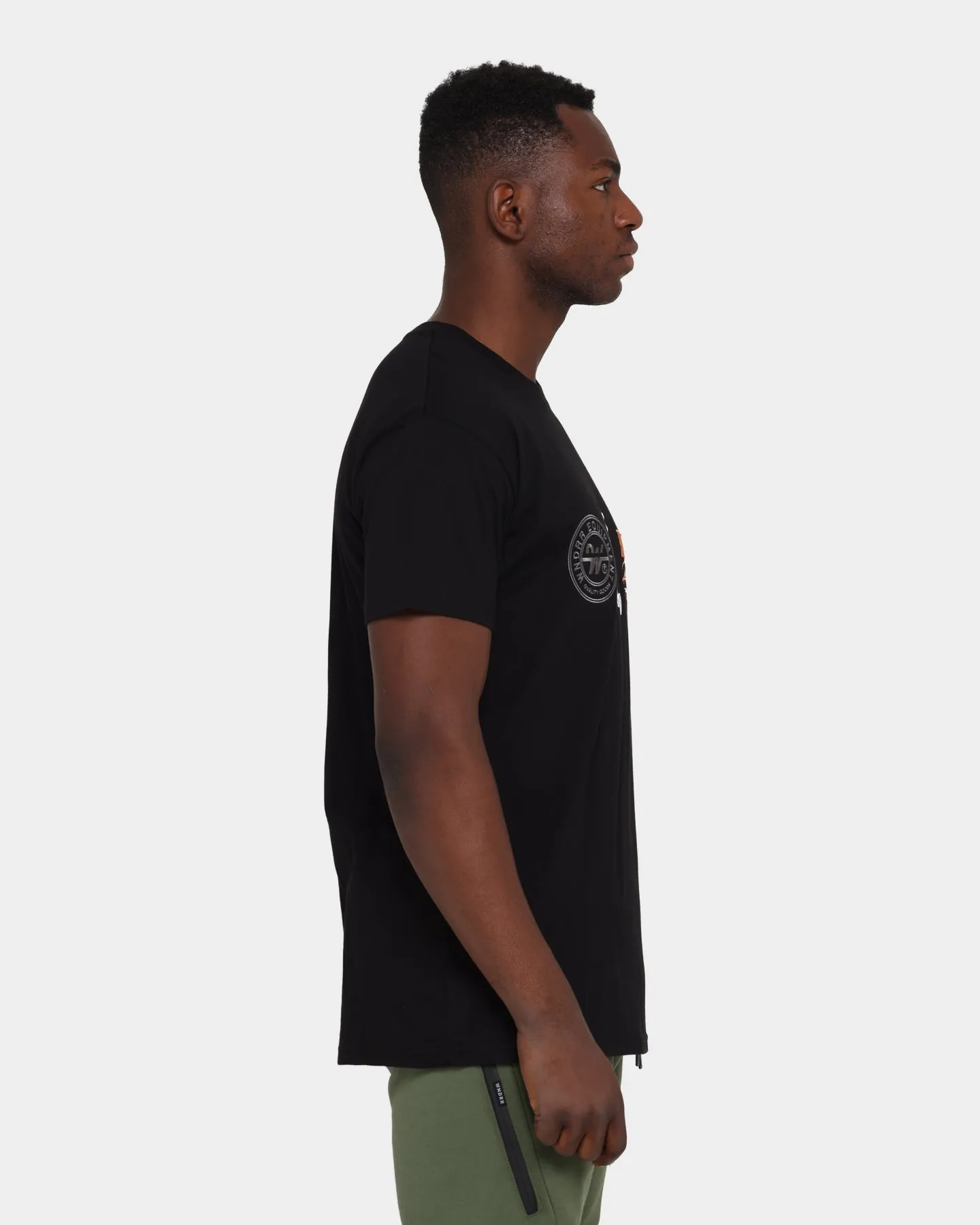 WNDRR Traction Custom Fit T-Shirt Black